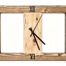 Reclaimed wood clock