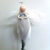 Christmas magical woollen fairy - Silver