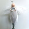 Christmas magical woollen fairy - Silver