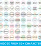 Pick and Mix Kawaii Badges - choose any 2, 4 or 10 - Image 2