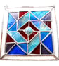 Patchwork Quilt Suncatcher Stained Glass  - Image 6