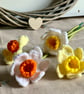 Crochet narcissus, crochet daffodils, handmade flowers - Image 7