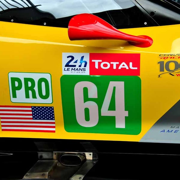 Chevrolet Corvette C7.R Sports Car Photograph Print