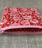 Fabric Coin Purse, Money Pouch, Zipped Purse, Purse, Card Holder, Floral - Image 5