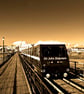 Southend on Sea Pier And Railway Train Essex UK 18"x12" Print - Image 1