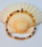 Striped Agate & Freshwater Pearl Bracelet, Birthday, Anniversary Gift For Her - Image 8