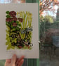The Garden Pond' - linoprint - Image 6