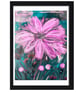 Fuchsia Pink and Teal Print from Original Art - Limited Edition