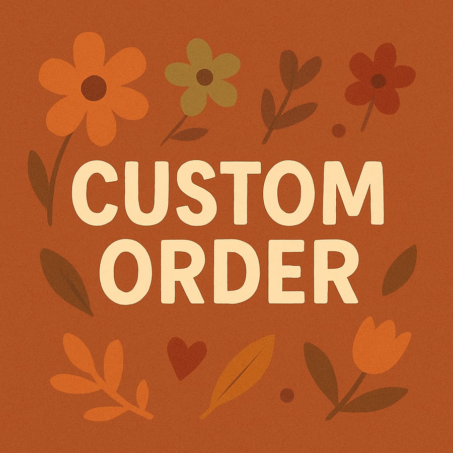 Custom order for Sharon