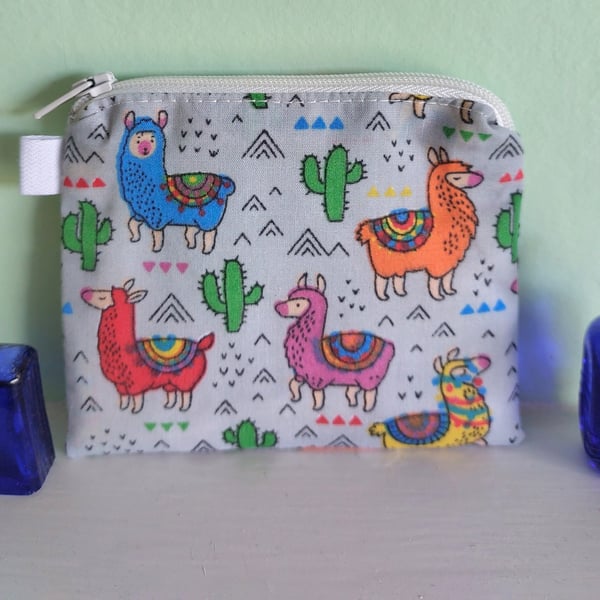 Llama Alpaca Purse or Card Holder 