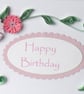 Quilled happy birthday card - Image 5