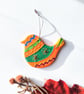 Handcrafted Christmas Decorative Hanging Ornament - Image 1