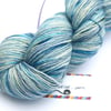SALE SECOND - April Showers - Superwash Bluefaced Leicester 4-ply yarn