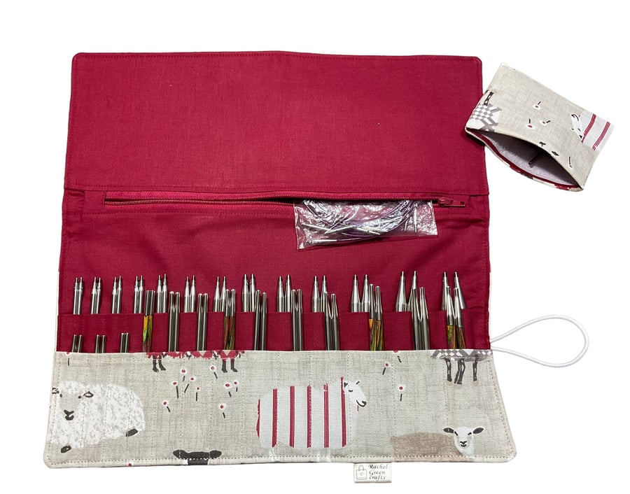 Interchangeable needle case, sheep case, addi needle case, chiagoo needle case, 