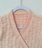 Crossover Ballerina Cardigan for a Baby Girl, Prem Size Available, Custom Make - Image 3
