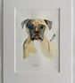 Boxer dog original painting  - Image 3