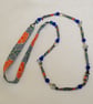Textile Bead Necklace - Image 1