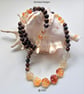 Designer Carnelian & Pietersite Necklace - Image 6