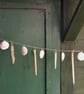 DRIFTWOOD & SEA SHELL GARLAND WALLHANGING. - Image 1