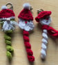 Wriggly Christmas bag or tree charms - Image 1