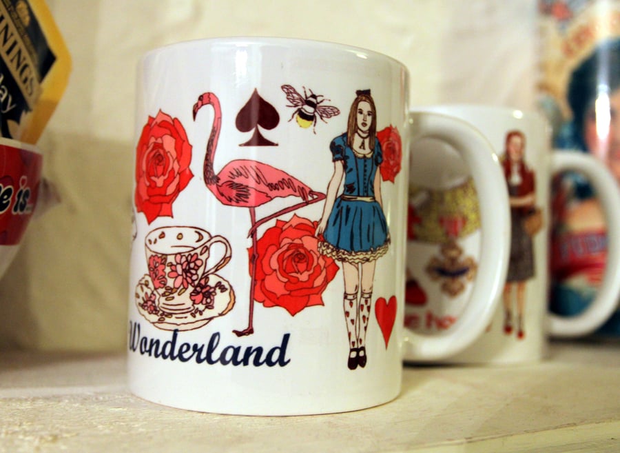 Alice in Wonderland mug