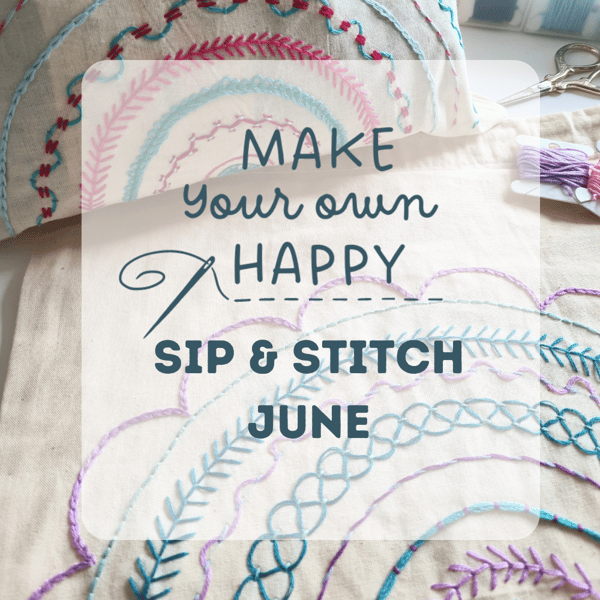 Sip & Stitch JUNE – Creative Workshop at Granello Lounge