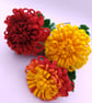 Chrysanthemum Felt Flower Stem - Image 6
