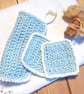 Face Cloth and Pads Set, reusable, 100% recycled cotton - Image 2