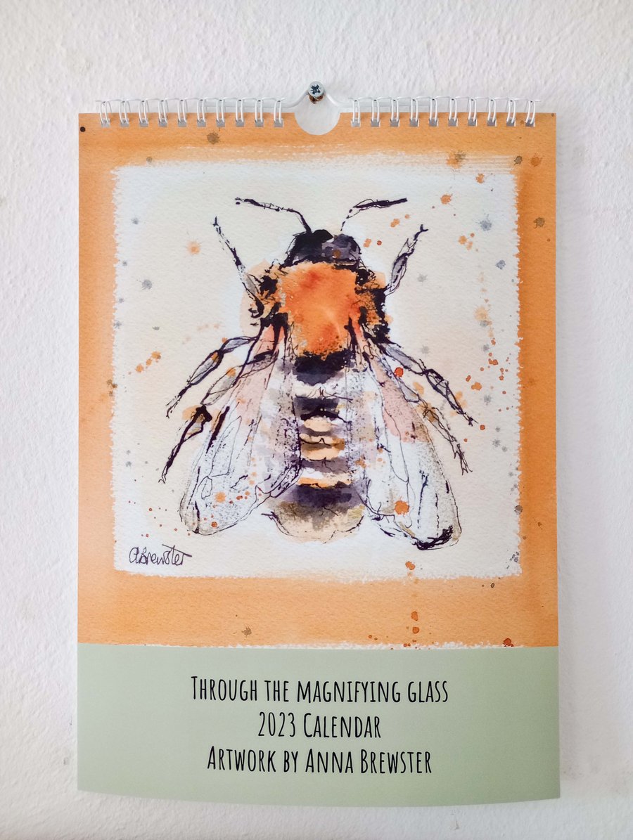 Through the Magnifying Glass - 2023 art calendar