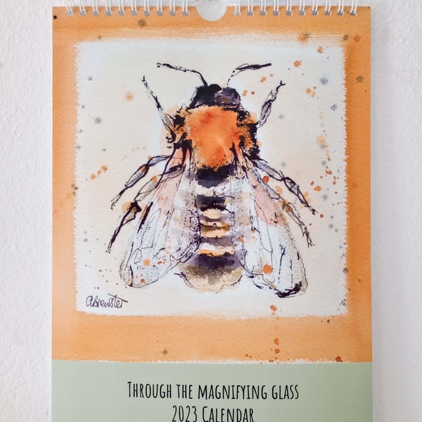Through the Magnifying Glass - 2023 art calendar