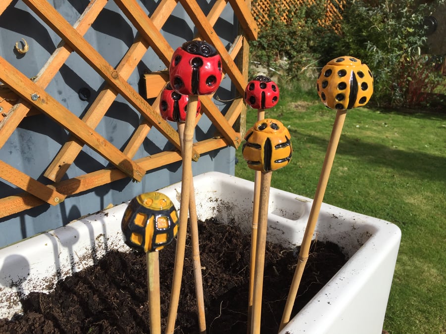  Cane Tops - Handmade for your Bamboo Sticks