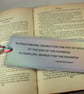 Inspirational quote bookmark - Image 1