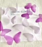 Silk Organza Hand Crafted Butterflies in Shades of Violet - Image 1