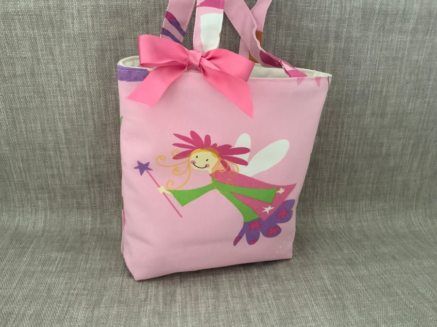 Children’s Bag, Kids Bag, Childrens Tote Bag, Stocking Filler, Fairy Bag