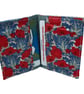 Liberty print card wallet, floral credit card pouch, fabric gift card case, loya - Image 4