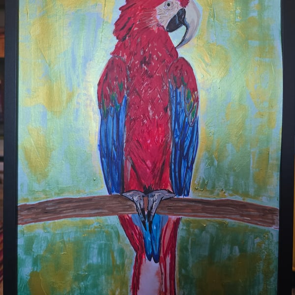 Polly - A3 painting 