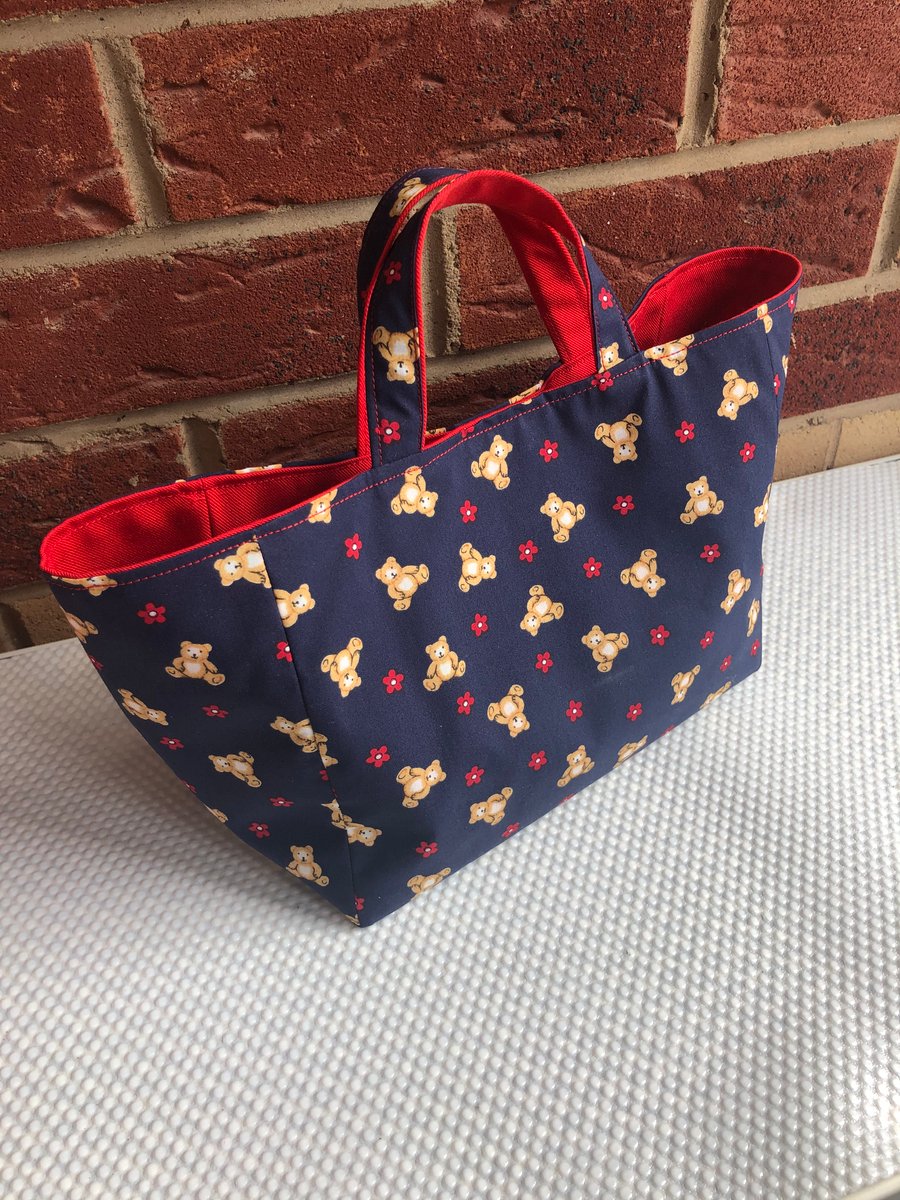 Handmade Fabric Lunch Bag