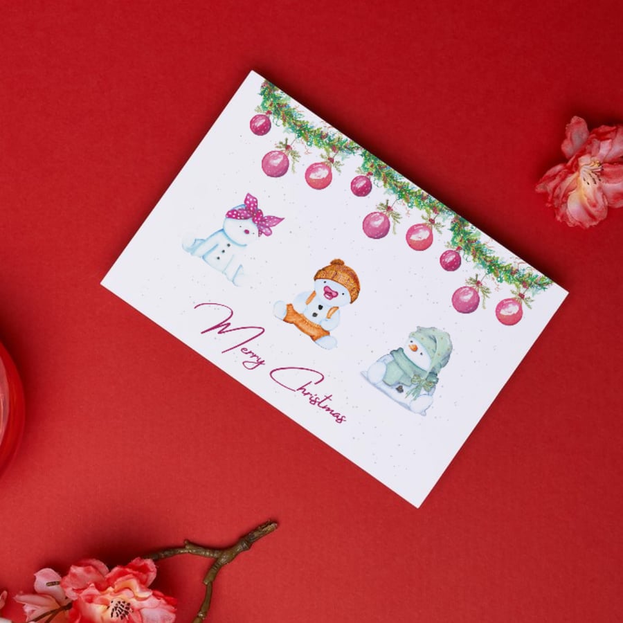 Eversnows Village Christmas Card – Original Snow Babies Design