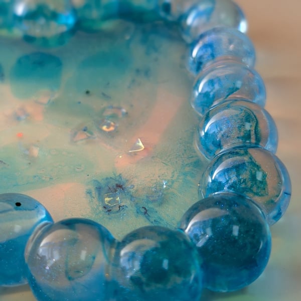 Rectangular Bubble Tray – Ocean Aura