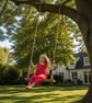 Personalised Solid Oak Rope Swing – Handmade Garden Gift - Image 3