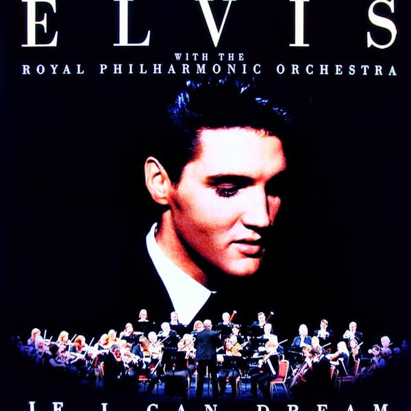 Elvis Presley On Tour Exhibition London Photograph Print