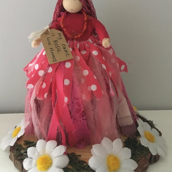 Fairy Doll Flower Ornament