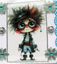 Pirate Prince - Hand Crafted Decoupage Greeting Card - Blank - 3044 - Image 2