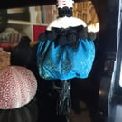 Unusual 'Agnes' Victorian rag doll hanging lavender bag