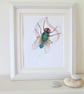 Fly Ball, Sport and a Fly. Original Painting - Image 3