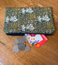 Grasses Print Quilted Fabric Organiser Pouch - Image 5