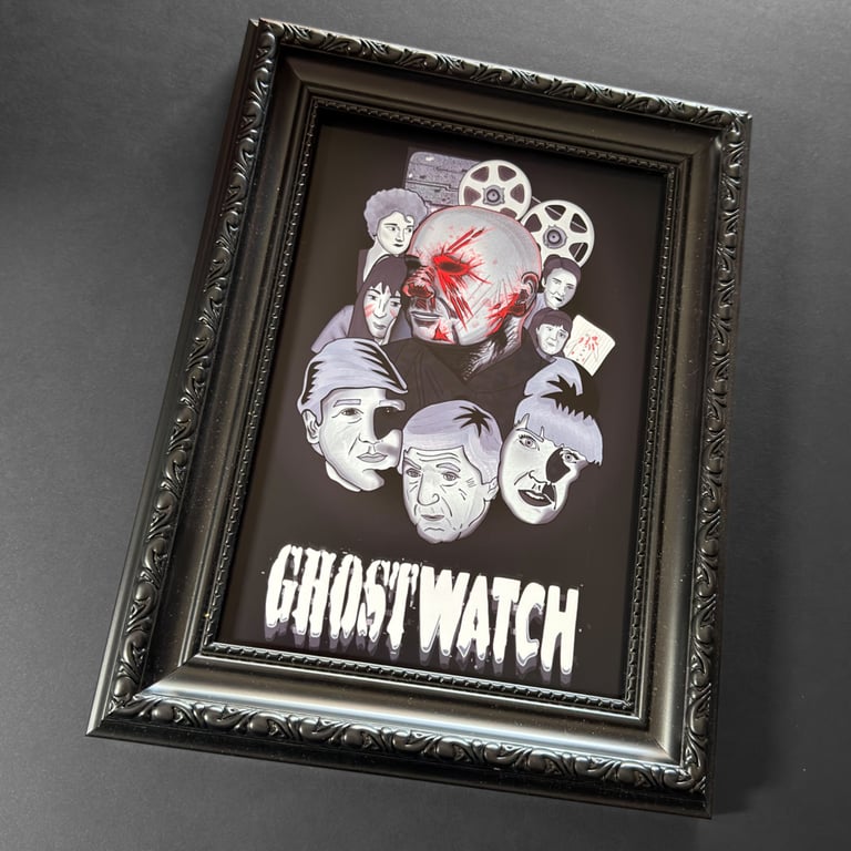Ghostwatch A5 Art Print
