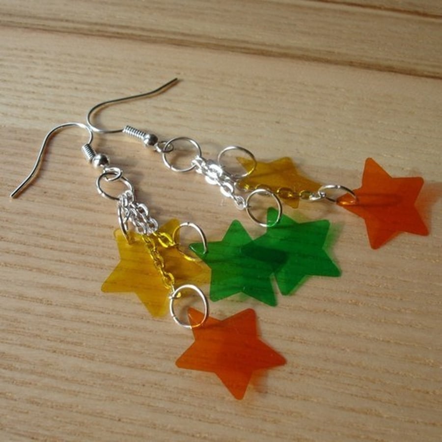 Citrus Stars Cascade Earrings