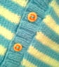 Striped Jacket with Hood For Babies and Small Children, Baby Gift Ideas, Jacket - Image 3