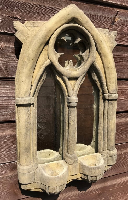 Medium Double Gothic Arch Mirror 